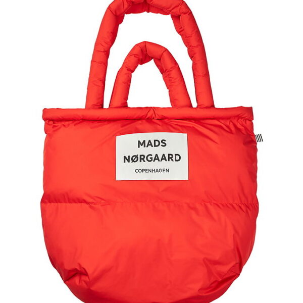 Mads Nørgaard Shopper - Light Ripstop Pillow - Fiery Red