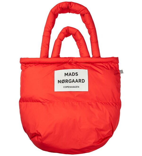 Mads Nørgaard Shopper - Light Ripstop Pillow - Fiery Red