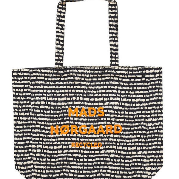 Mads Nørgaard Shopper - Recycled Boutique Athene - Scribble Blac