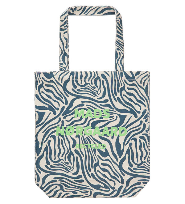 Mads Nørgaard Shopper - Recycled Boutique Athene - Zebra AOP/Sa Mads Nørgaard Shopper - Recycled Boutique Athene - Zebra AOP/Sa
