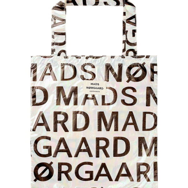 Mads Nørgaard Shopper - Sacky Metallic Atoma - Mother Of Pearl