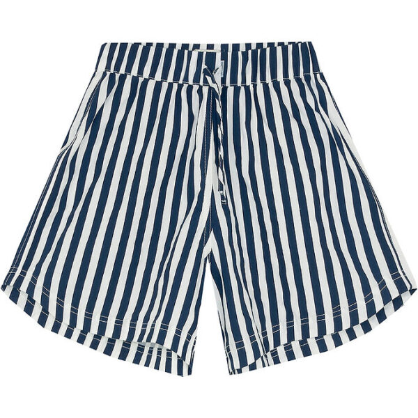 Mads Nørgaard Shorts - Sacky - White Alyssum/Saragasso Sea