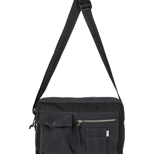 Mads Nørgaard Skuldertaske - Copo Denim Cappa - Black/Black