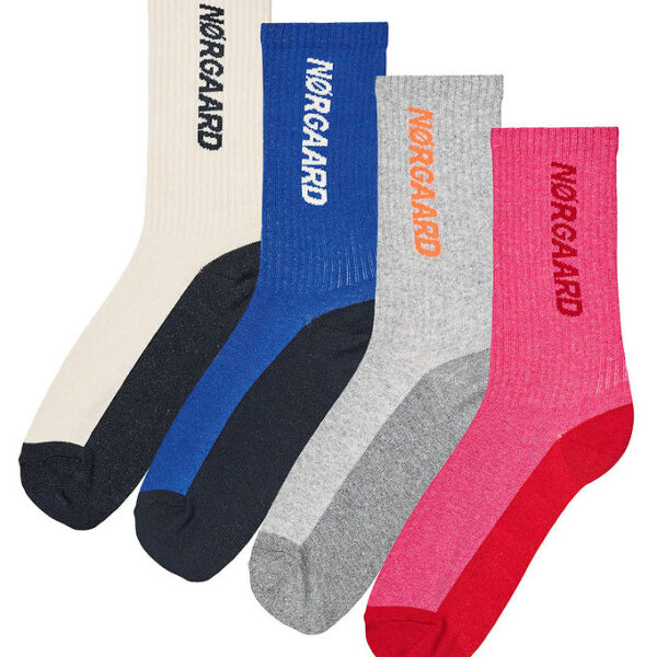 Mads Nørgaard Strømper - 4-pak - Mix