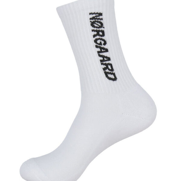 Mads Nørgaard Strømper - Tennis - Hvid