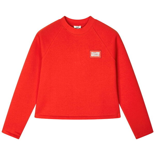 Mads Nørgaard Sweatshirt - Alia - Fiery Red