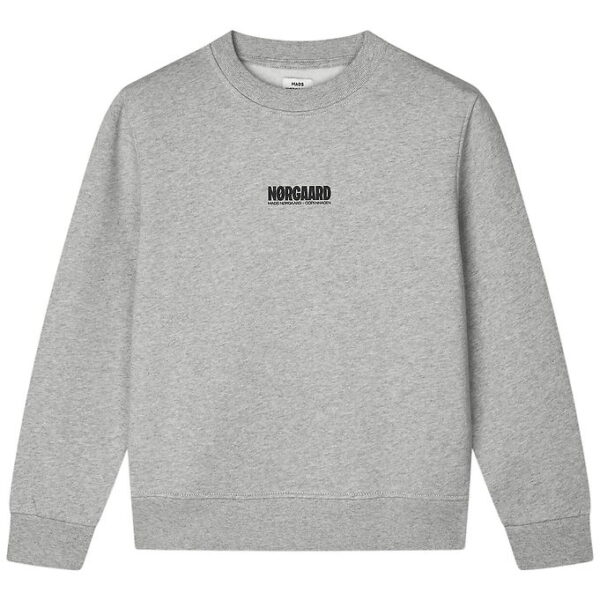 Mads Nørgaard Sweatshirt - Solo - Grey Melange