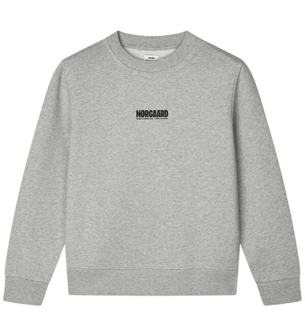 Mads Nørgaard Sweatshirt - Solo - Grey Melange