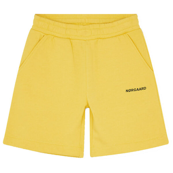 Mads Nørgaard Sweatshorts - Organic Porsulano - Lemon Zest