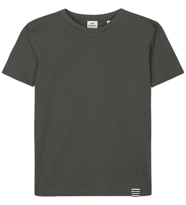 Mads Nørgaard T-shirt - Fine Jersey Thorlino - Asphalt