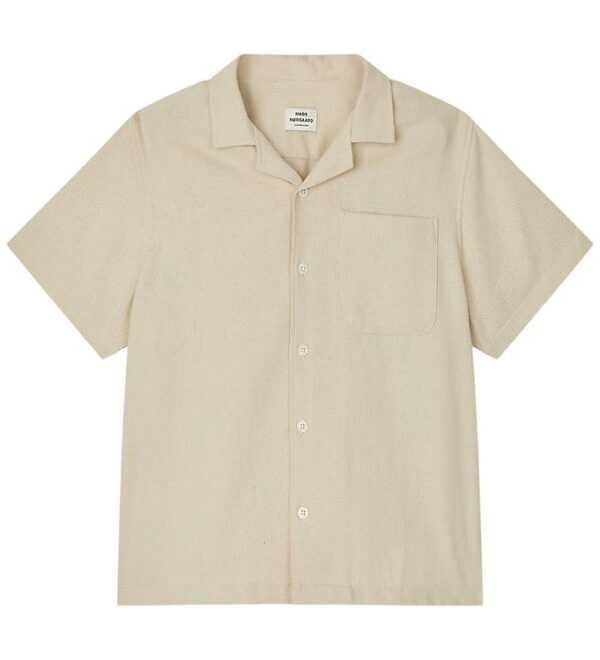 Mads Nørgaard T-shirt - Texture Polo - Kenni - Castle Wall