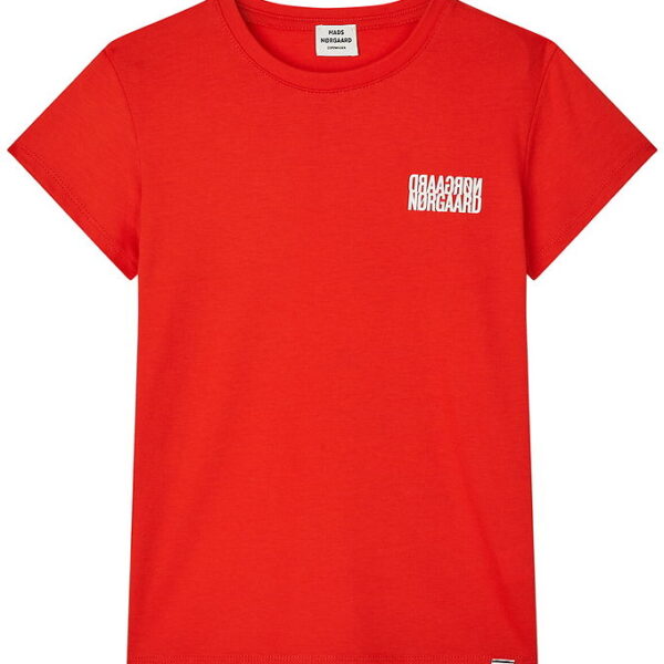 Mads Nørgaard T-shirt - Tuvina - Fiery Red
