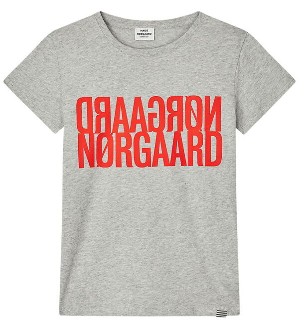 Mads Nørgaard T-shirt - Tuvina - Grey Melange