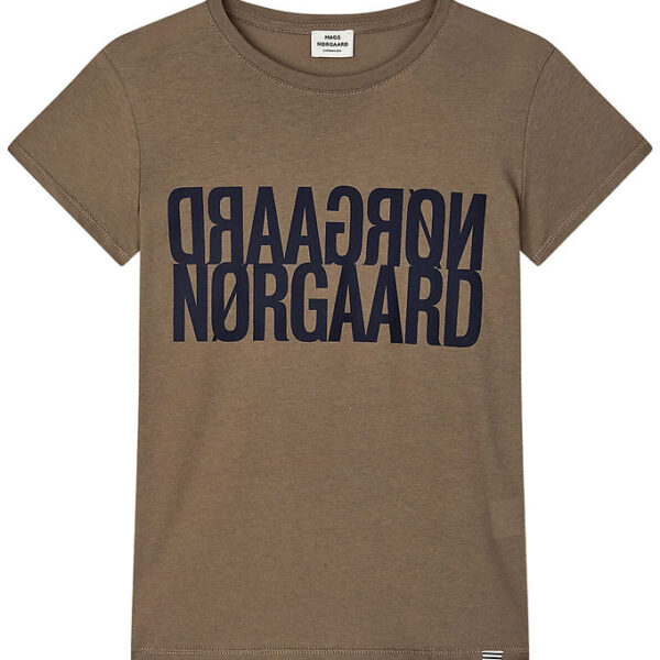 Mads Nørgaard T-shirt - Tuvina - Walnut