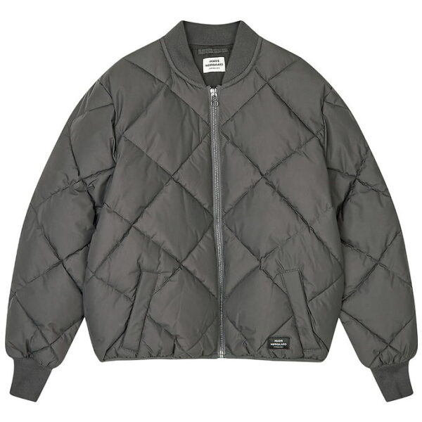 Mads Nørgaard Termojakke - Quiltet - Light Ripstop Harris - Asph