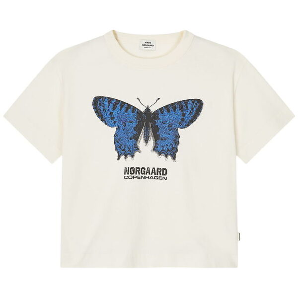 Mads Nørgaard t-shirt - Tristi - Vanilla Ice/Butterfly