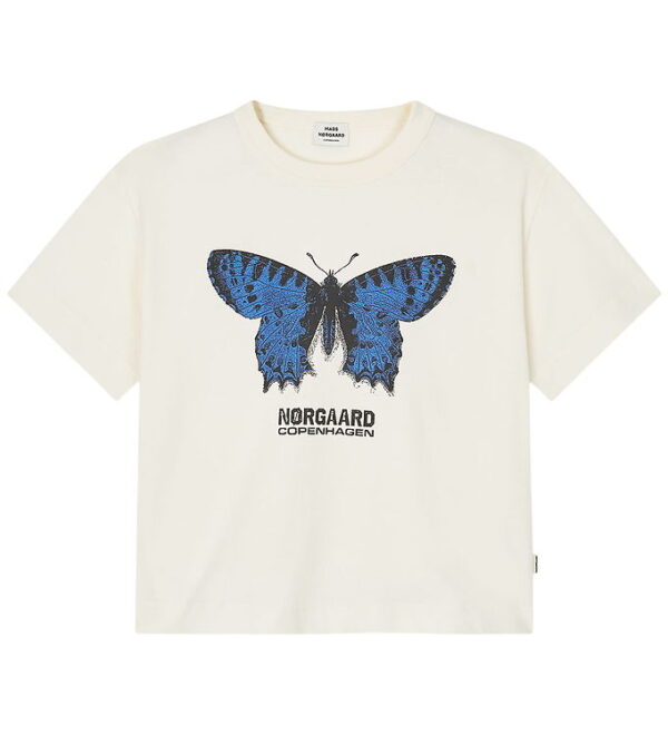 Mads Nørgaard t-shirt - Tristi - Vanilla Ice/Butterfly