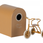 Maileg Abri á tricycle - Okker