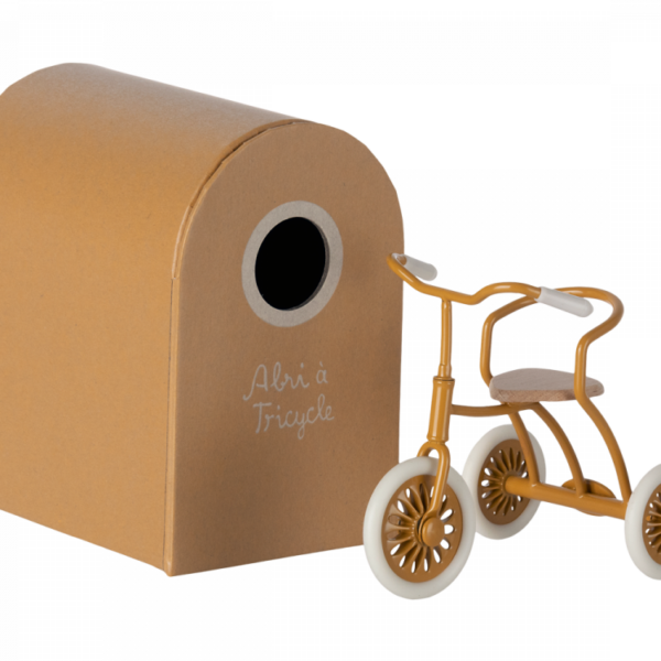 Maileg Abri á tricycle - Okker