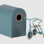 Maileg Abri á tricycle - Petroleumsblå