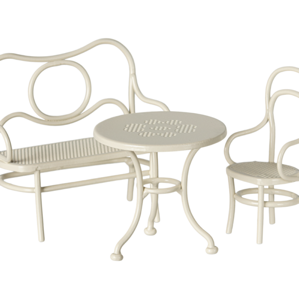 Maileg Cafésæt mus - Råhvid Maileg Cafésæt mus - Råhvid