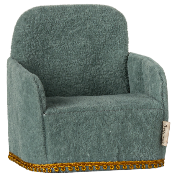 Maileg Foldbar stol, Mus - Mint