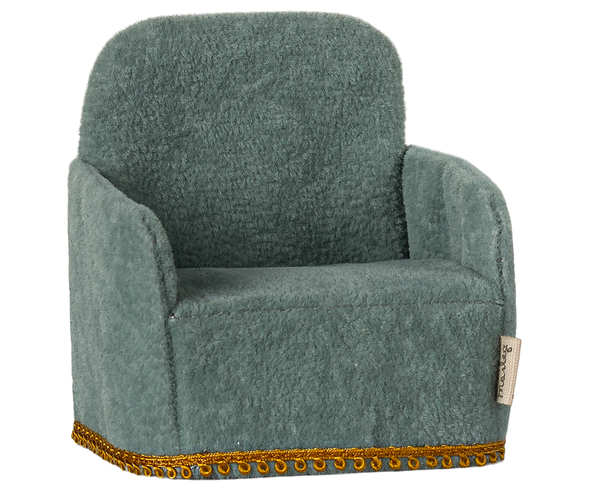 Maileg Foldbar stol, Mus - Mint