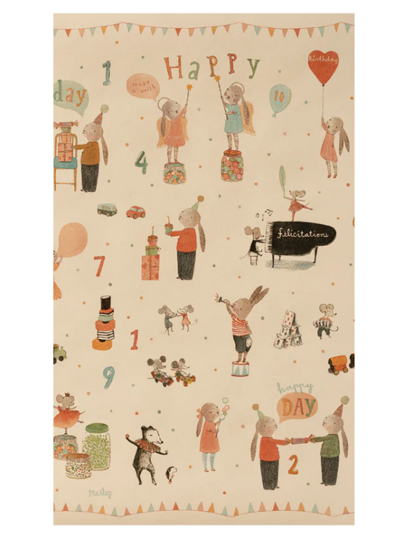 Maileg Gavepapir - Happy Day