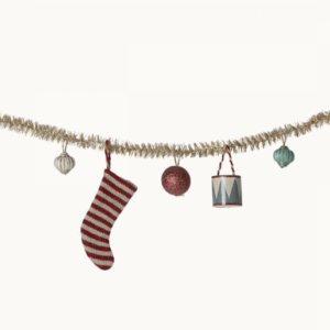 Maileg Juleguirlande Small - Guld