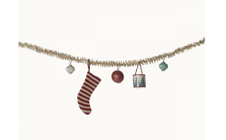 Maileg Juleguirlande Small - Guld