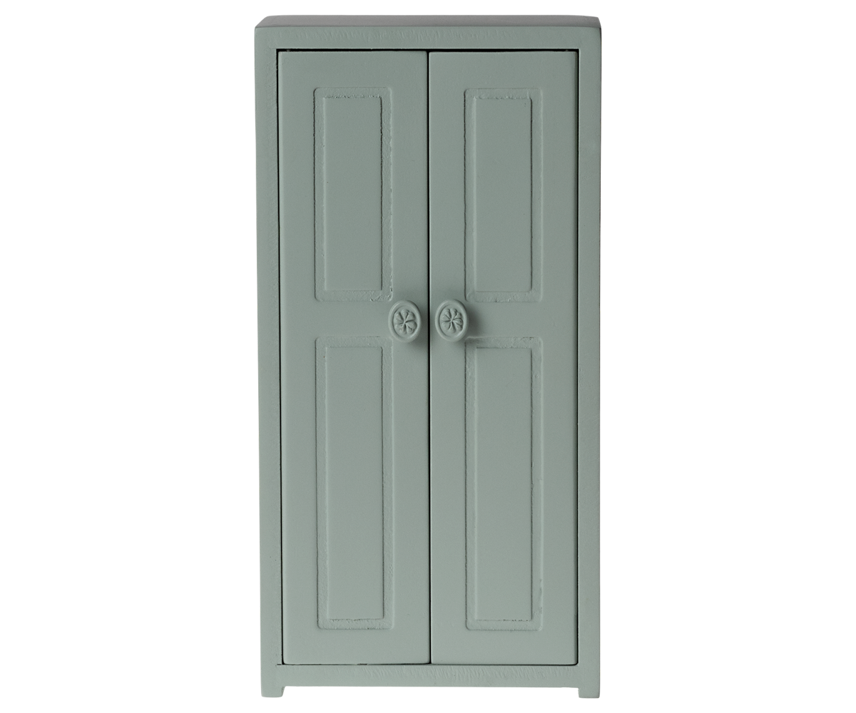 Maileg Klædeskab Mus - Lyseblå