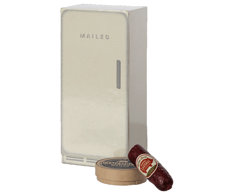 Maileg Køleskab Off White, Mus Maileg Køleskab Off White, Mus