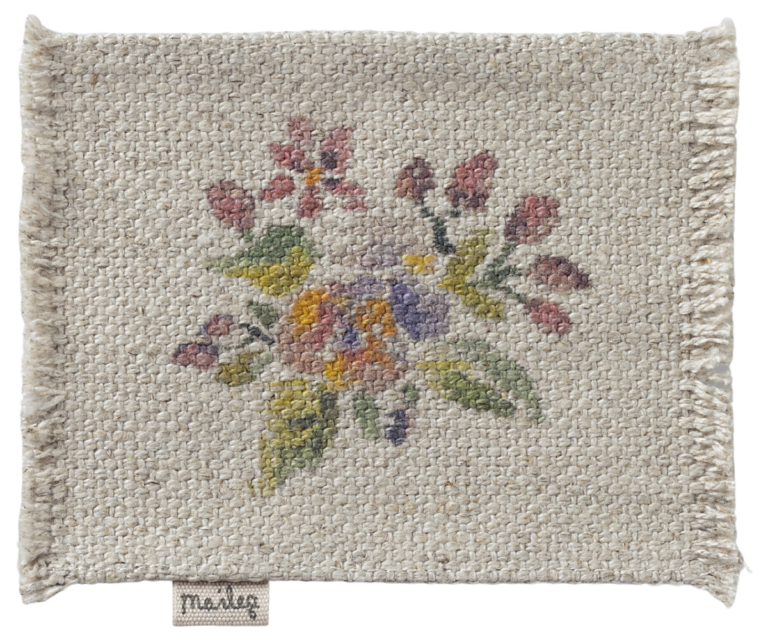 Maileg Lille Tæppe - Blomster