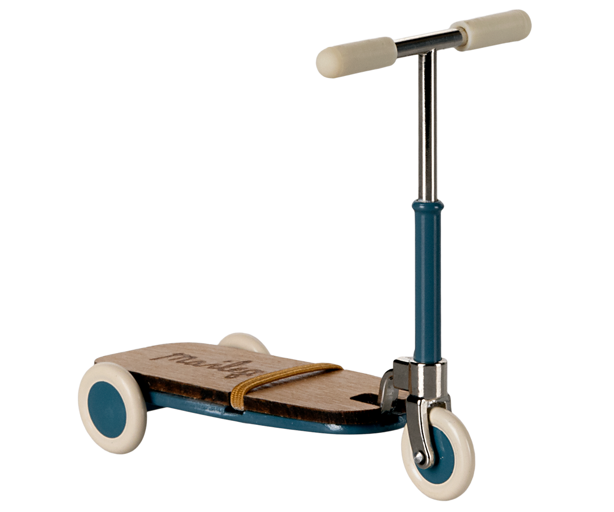 Maileg Løbehjul Mus - Blå