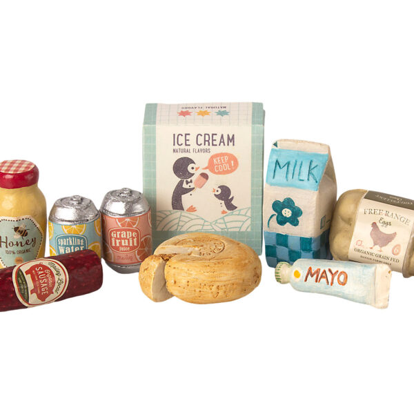 Maileg Mad / Grocery Box 12 dele