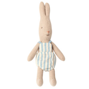 Maileg Micro Rabbit / Kanin med Stribet Dragt