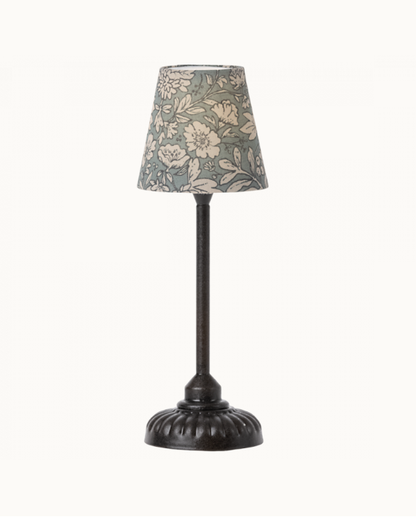 Maileg Miniature Gulvlampe Antracit