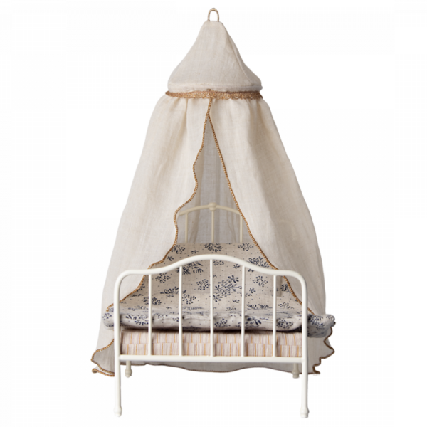 Maileg Miniature Sengehimmel - Creme