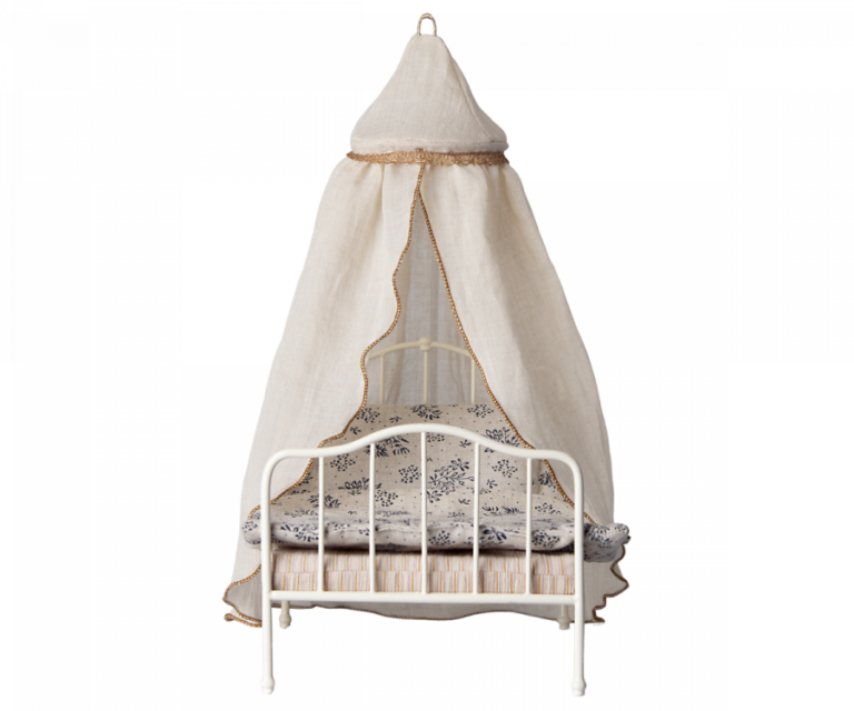 Maileg Miniature Sengehimmel - Creme