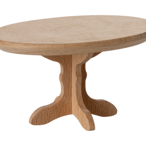 Maileg Ovalt sofabord, Mus - Natur