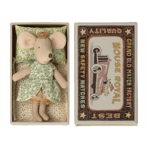 Maileg Prinsessemus i Tændstikæske - Lillesøster