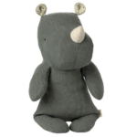 Maileg Safari friends Næsehorn, Lille - Pine