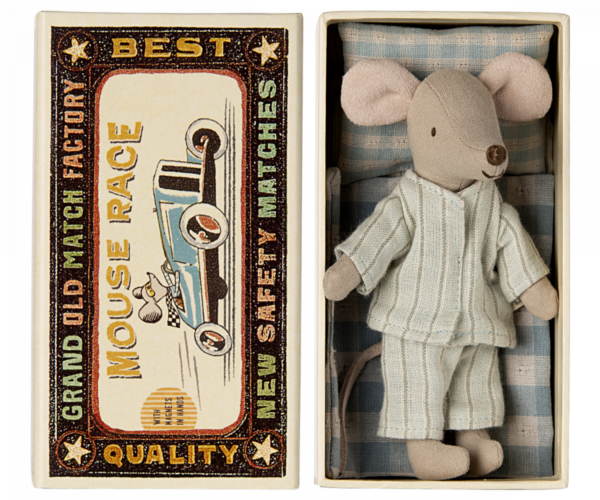 Maileg Storebror Mus i Tændstikæske