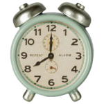 Maileg Vækkeur, Mus - Mint