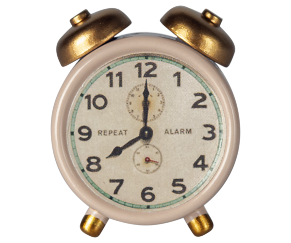 Maileg Vækkeur, Mus - Pudder