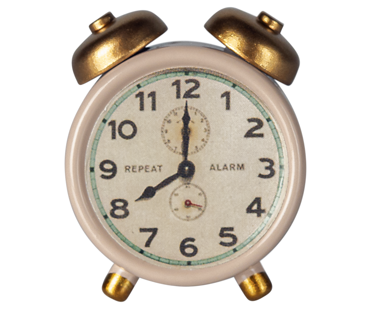 Maileg Vækkeur, Mus - Pudder