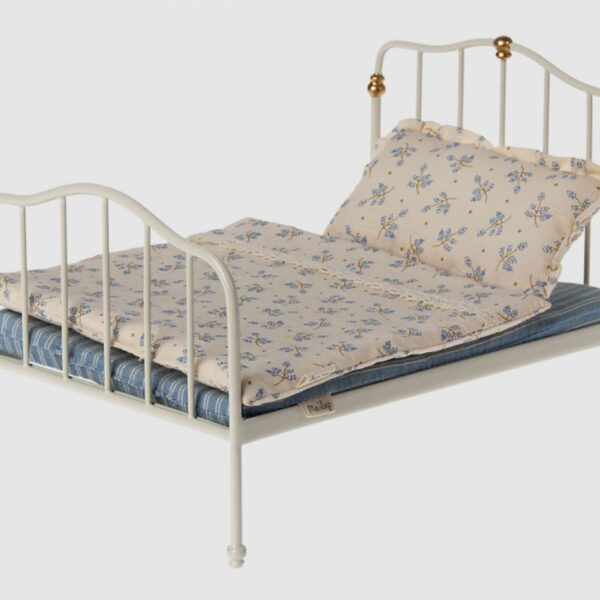 Maileg Vintage Seng - Råhvid