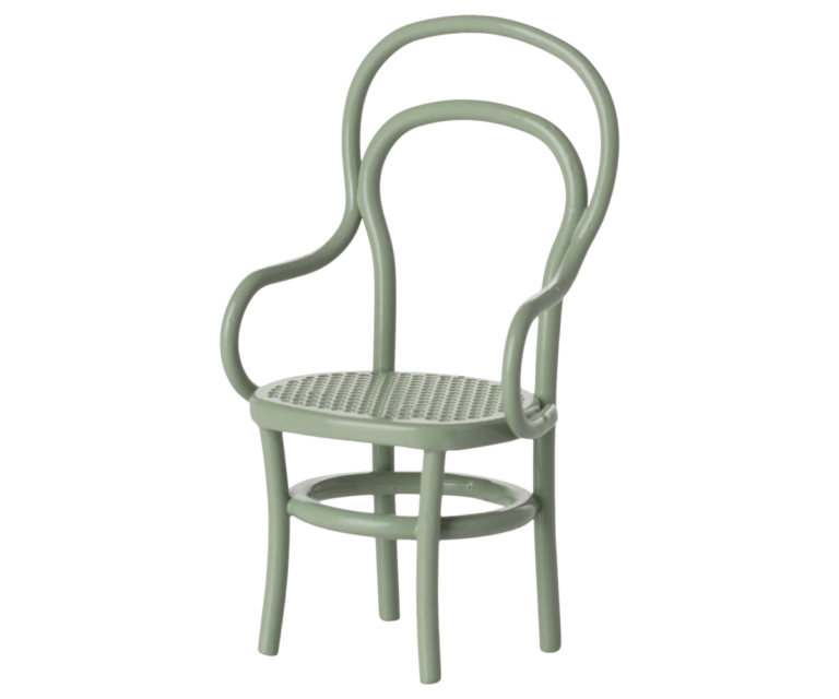 Maileg Vintagestol mus - Mint