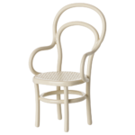 Maileg Vintagestol mus - Råhvid