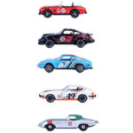 Majorette Biler - 5-Pak - Vintage Racing